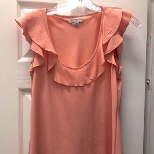 Banana Republic Ruffle Blouse Top M